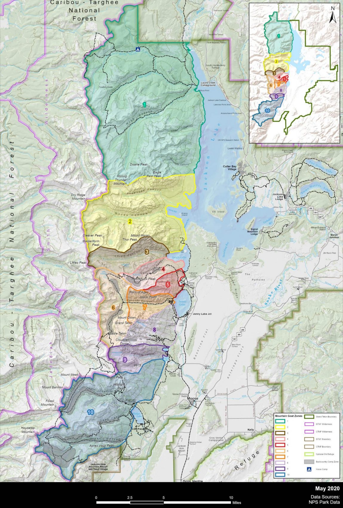 Controversial Plan to Cull Mountain Goats in Grand Teton National Park ...