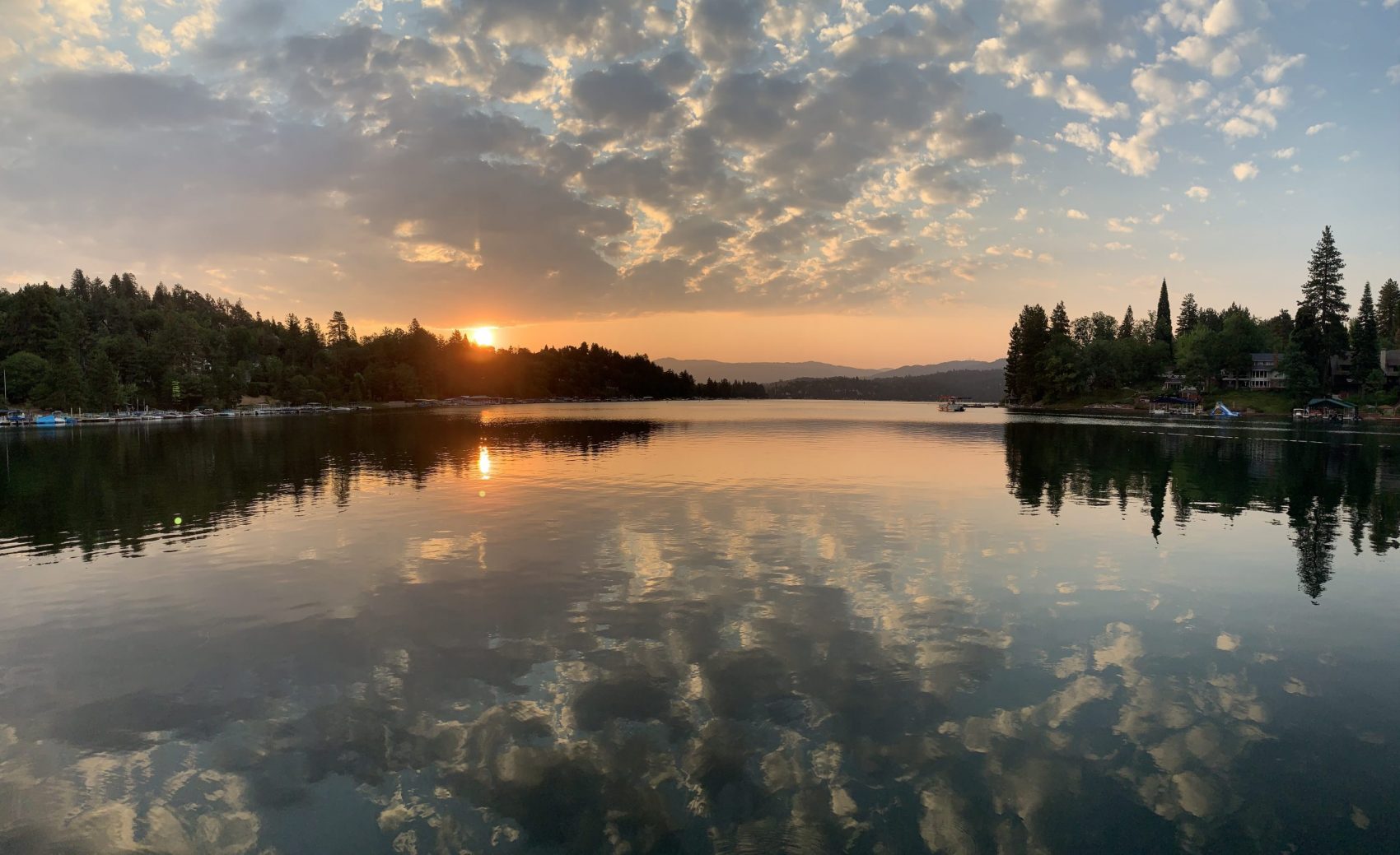 Sunrise, lake arrowhead