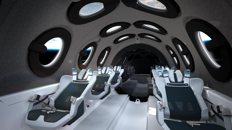 Virgin Galactic cabin