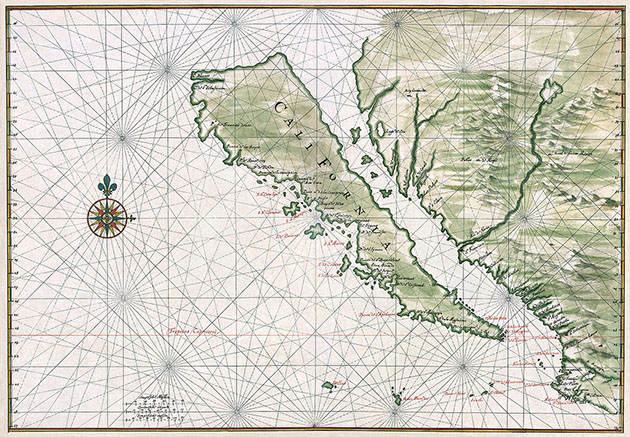 California, Island, 1650