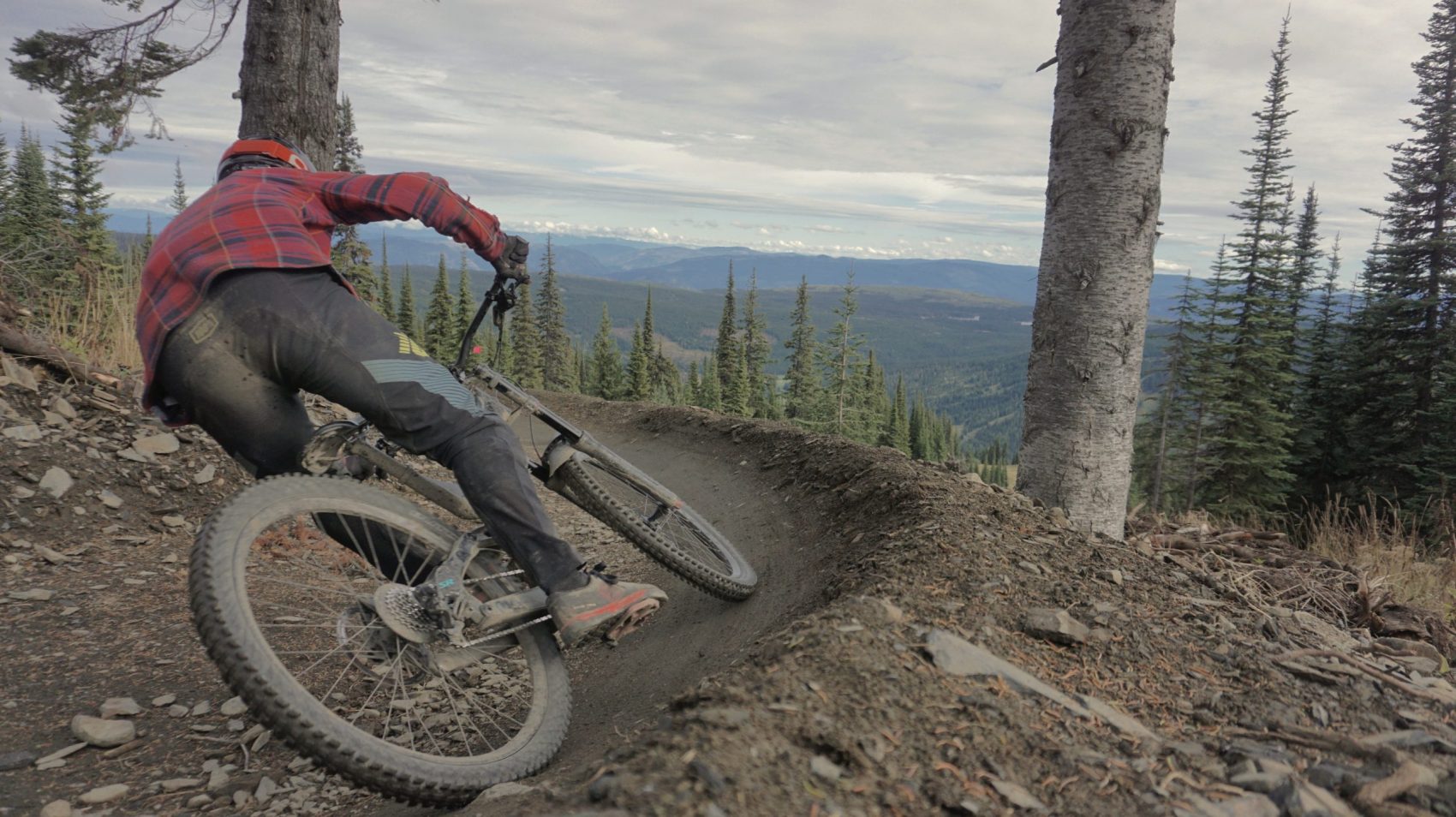 Sun Peaks Bike Park Mountain Biking Berm