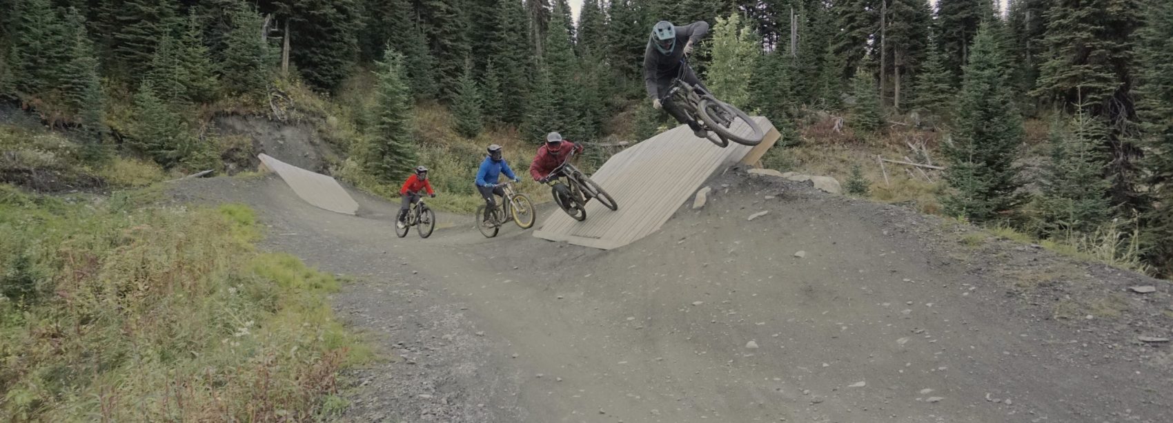 Sun Peaks Bike Park Mountain Biking Wallride