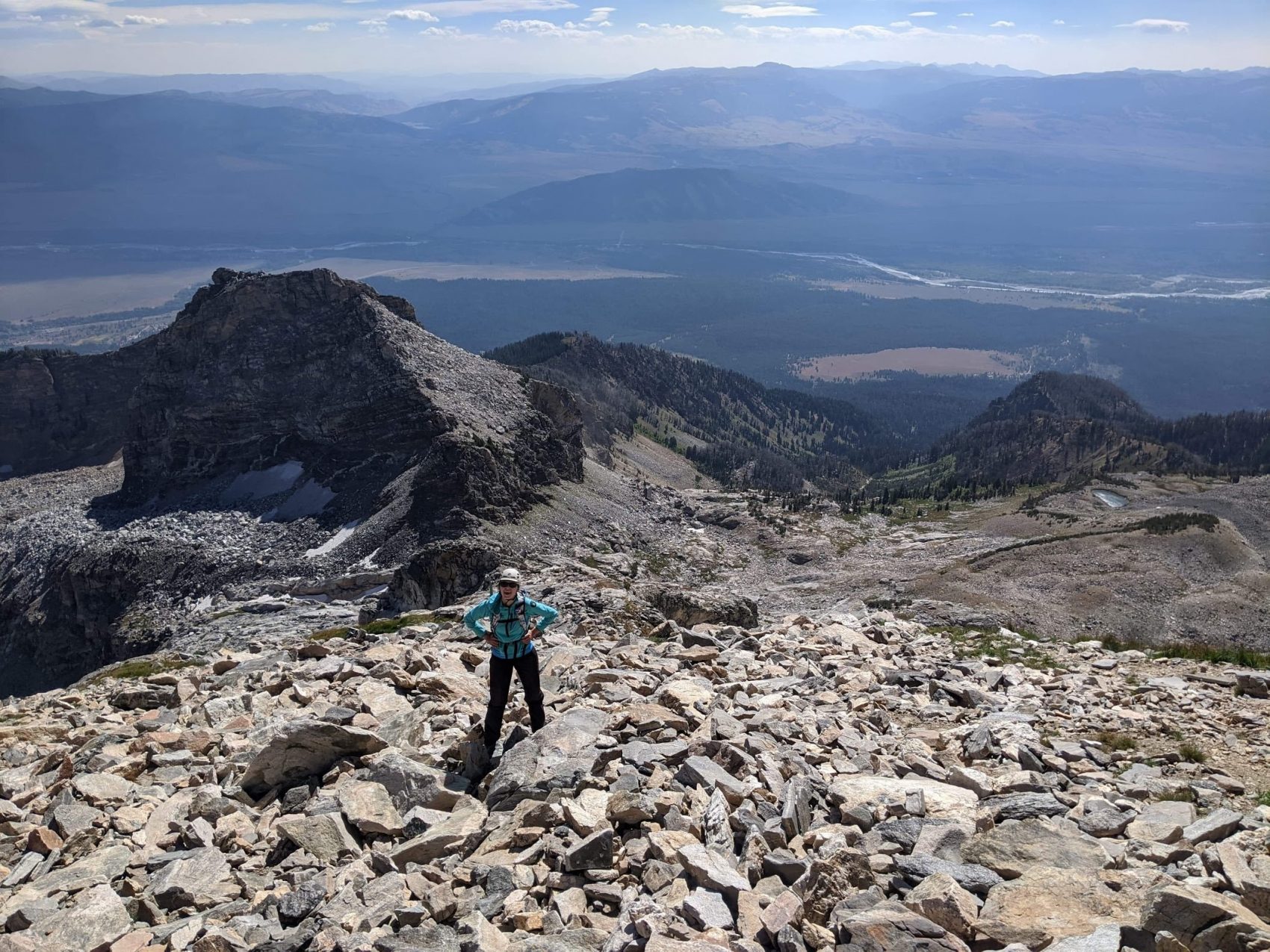 Me standing on the East Face of Buck Mountain.