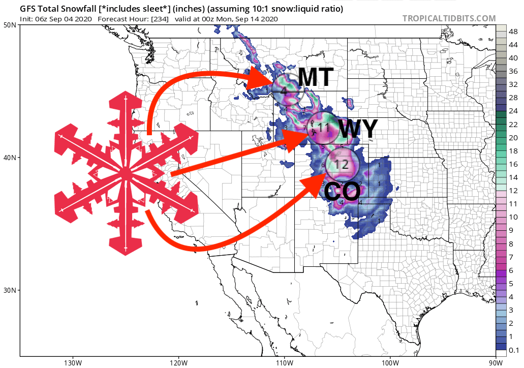 snow, forecast