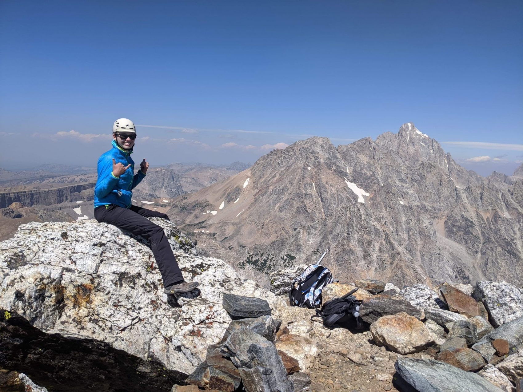 The summit of Buck Mountain