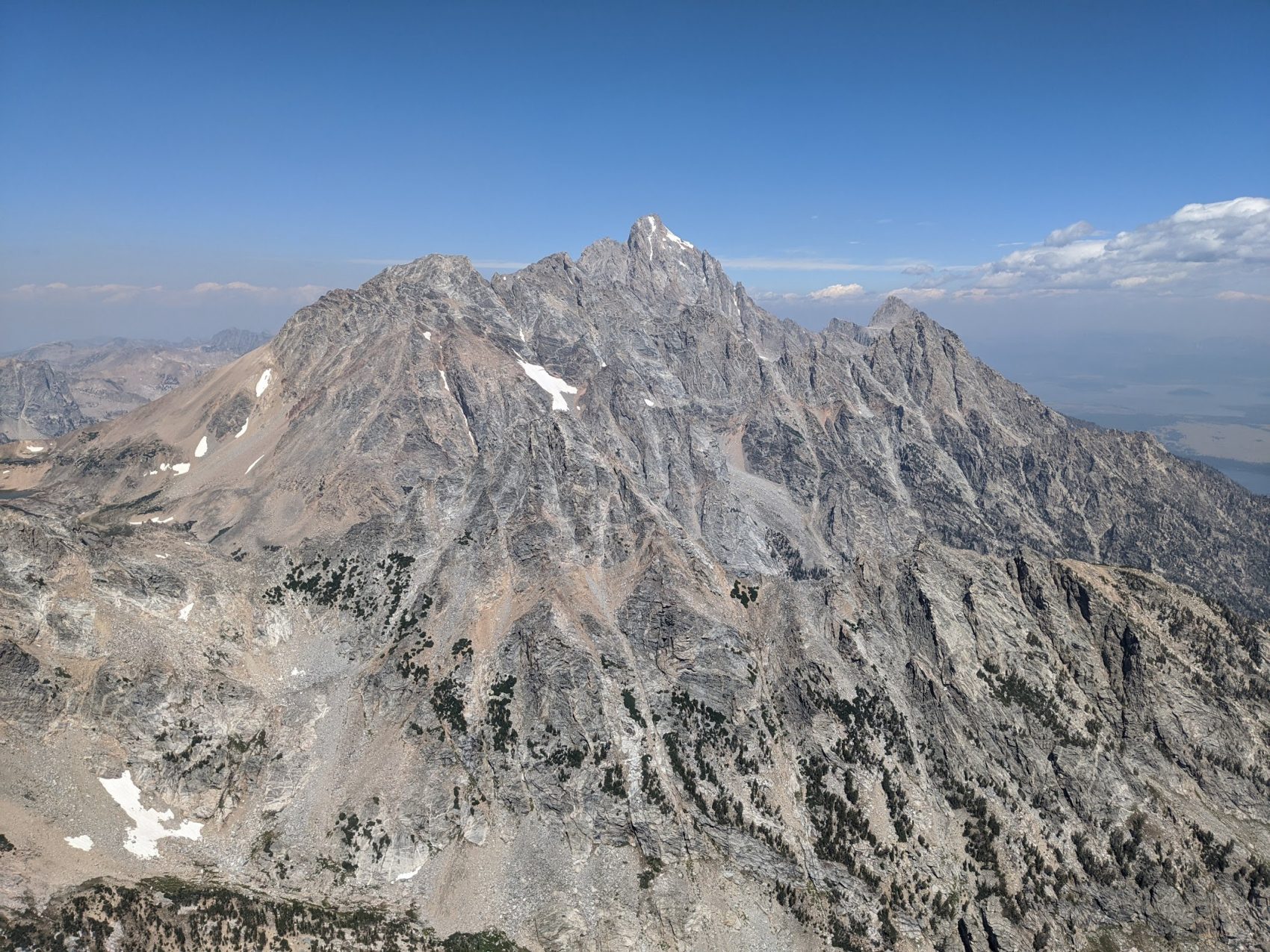 The Grand Teton from the summit of Buck Mountain