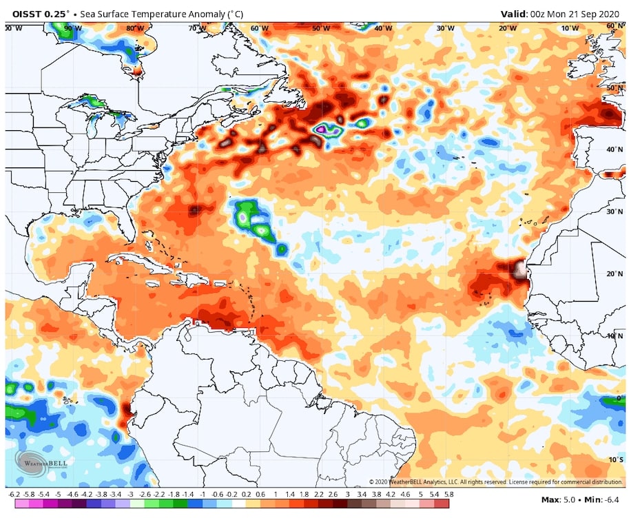 Atlantic Ocean Warming