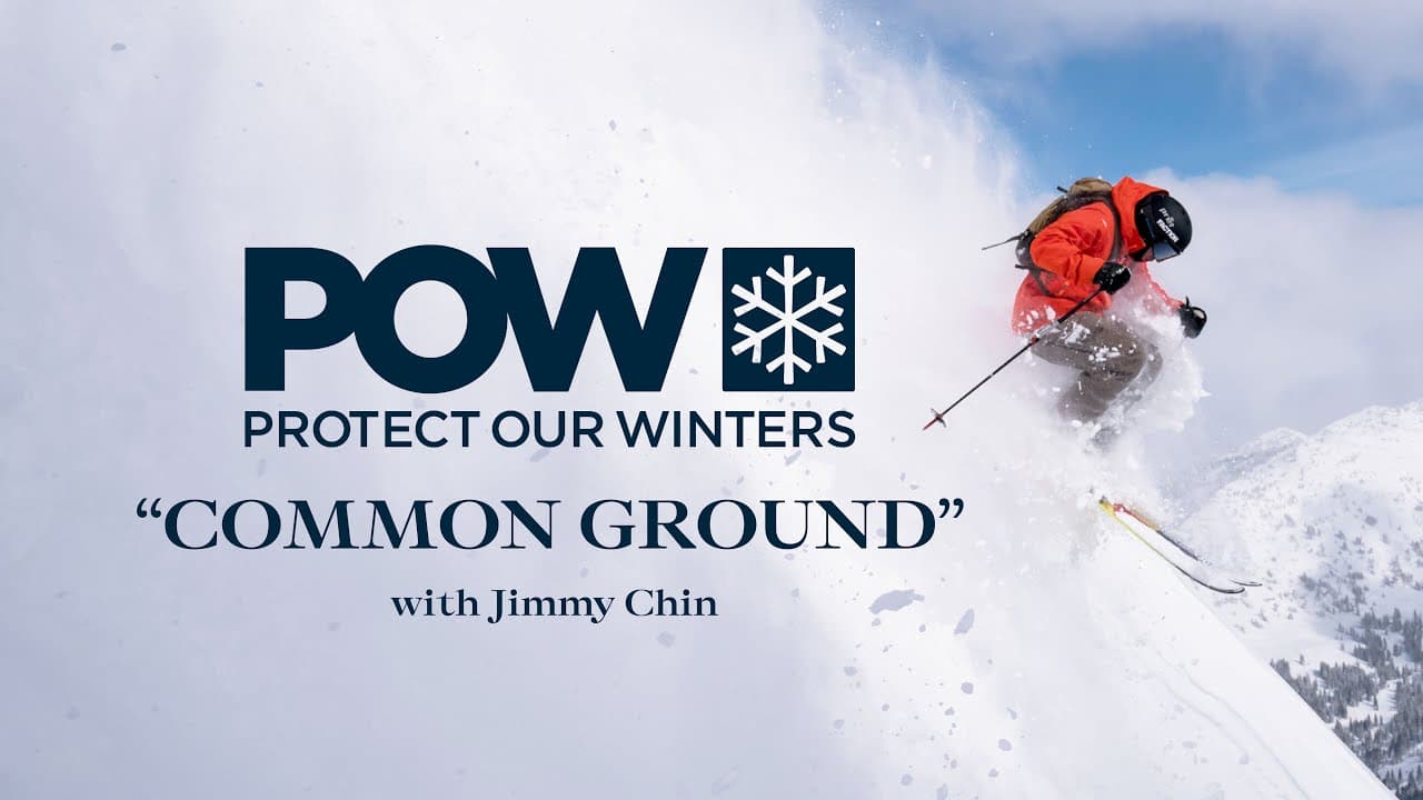 protect our winters, POW, jimmy chin
