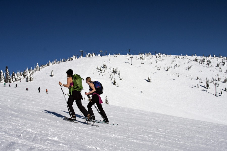 Uphill, whitefish, montana, 