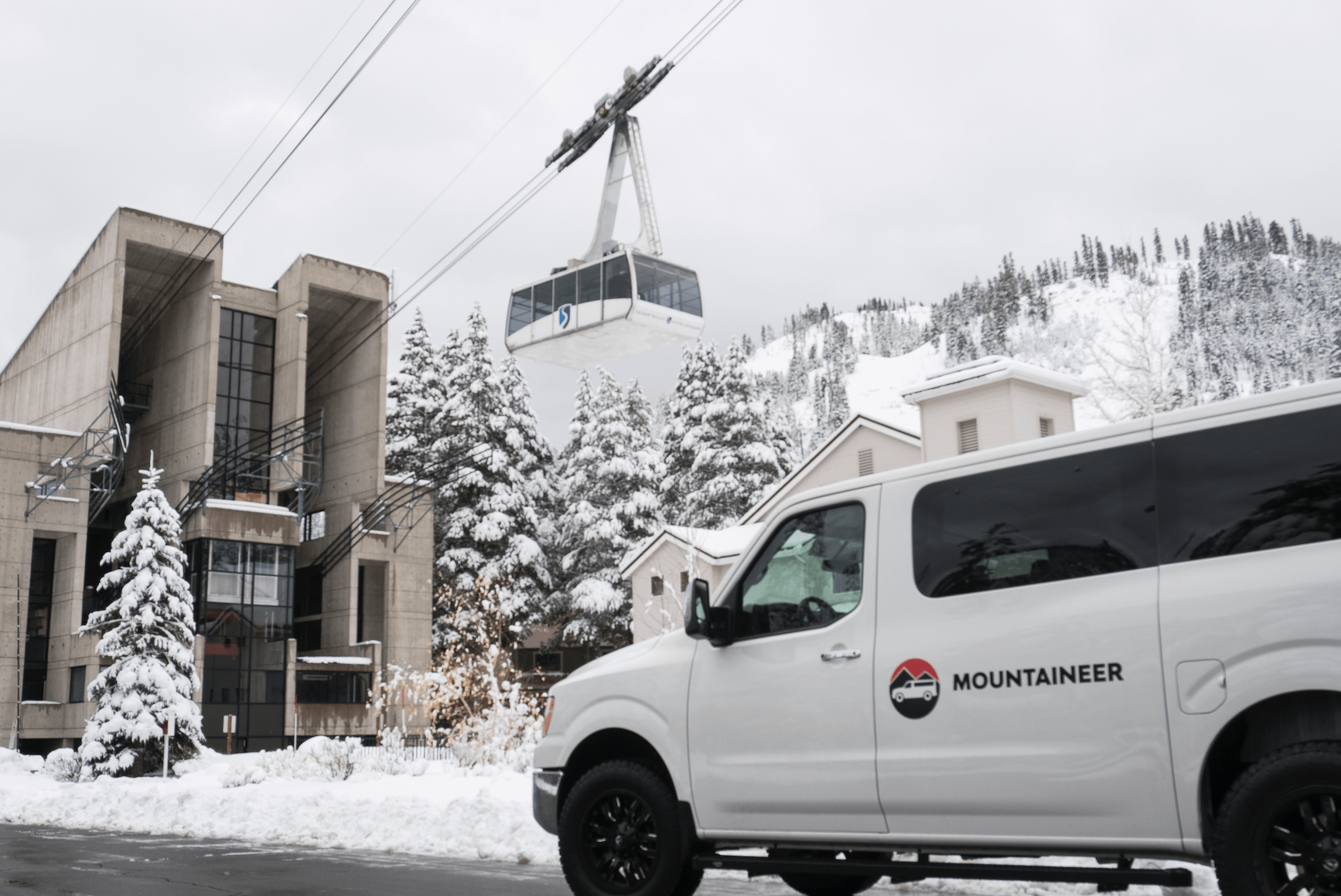 Squaw Valley alpine meadows, California, mountaineer, shuttle, 