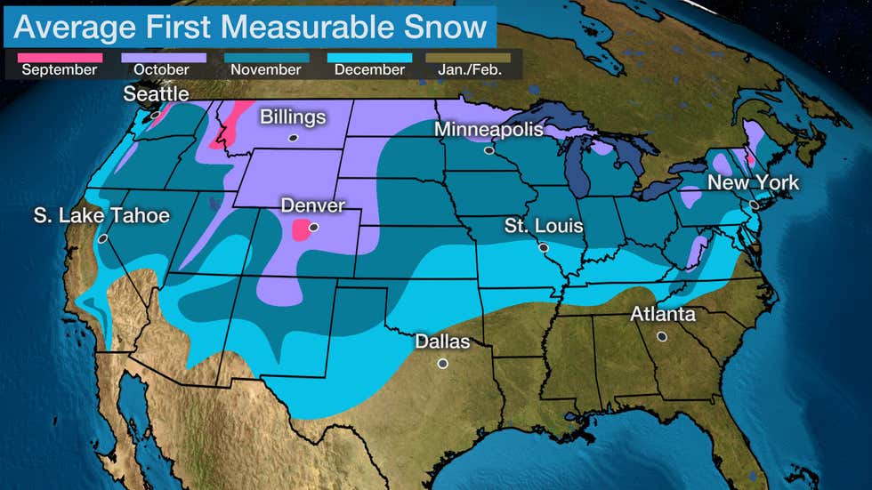 When Will Winter Begin Across the US? SnowBrains