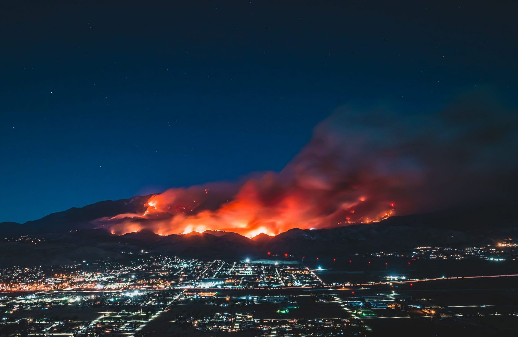 California fires animated