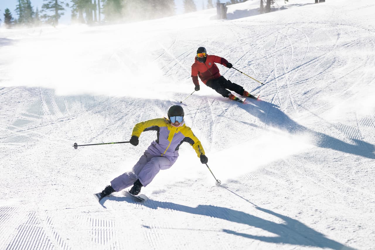 Squaw Valley, alpine meadows, opening day, california