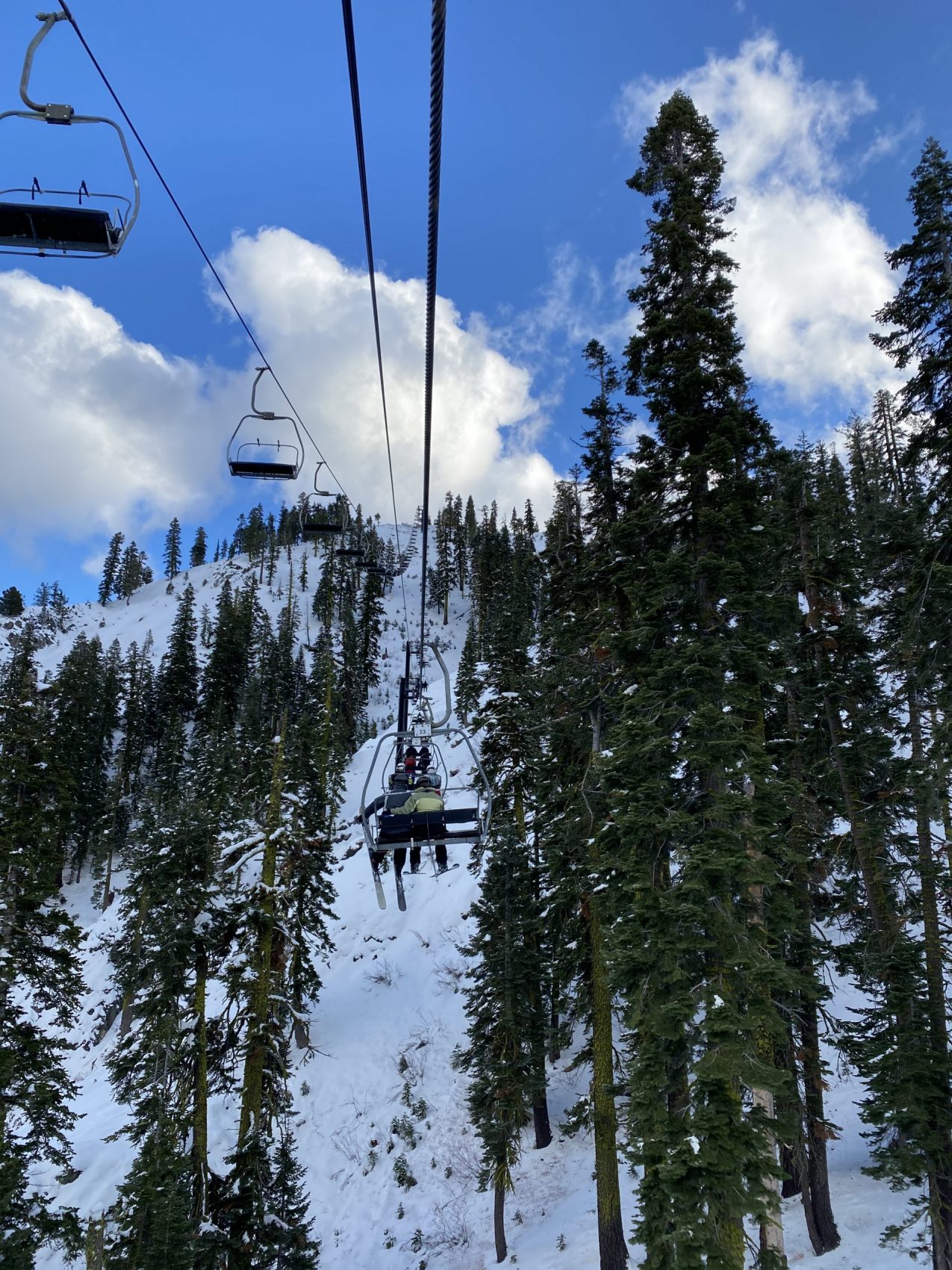 Chairlift to Heaven, Squaw Valley, 