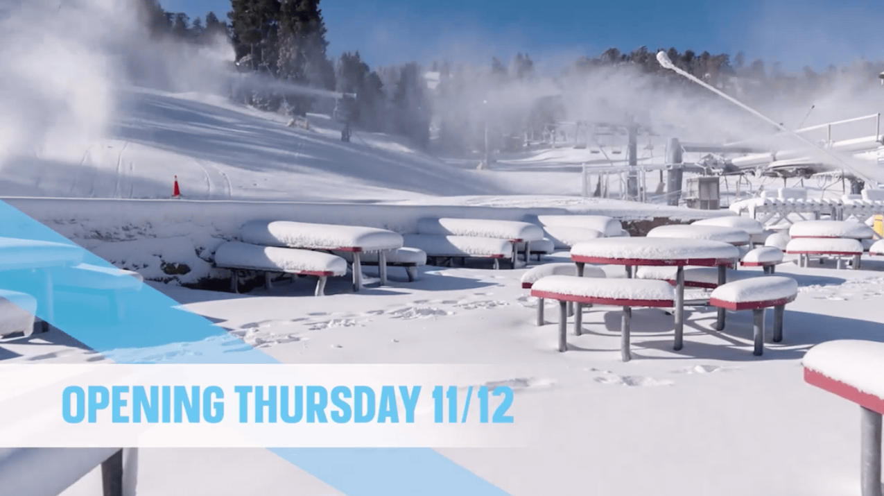 Mountain High Resort Opens Tomorrow First Californian Resort to Open