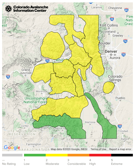 avalanche, forecast, CAIC, 