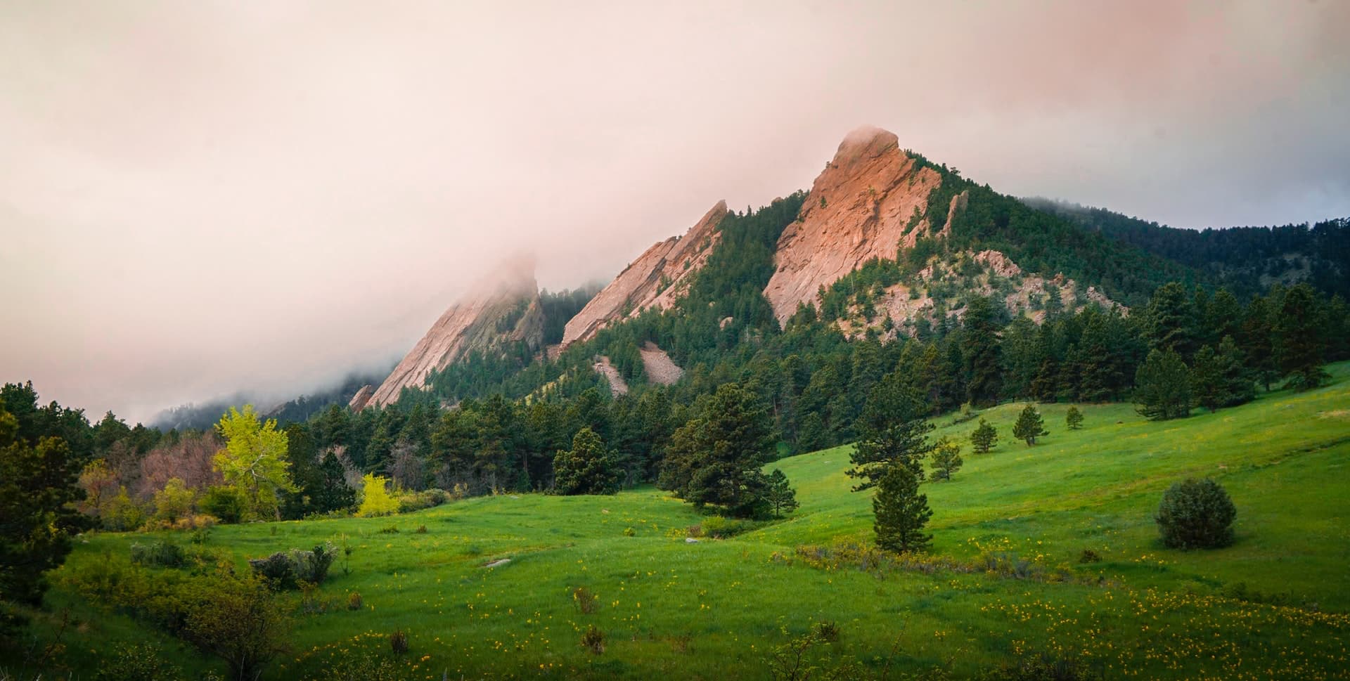 boulder, Colorado, flatirons, second flatiron,