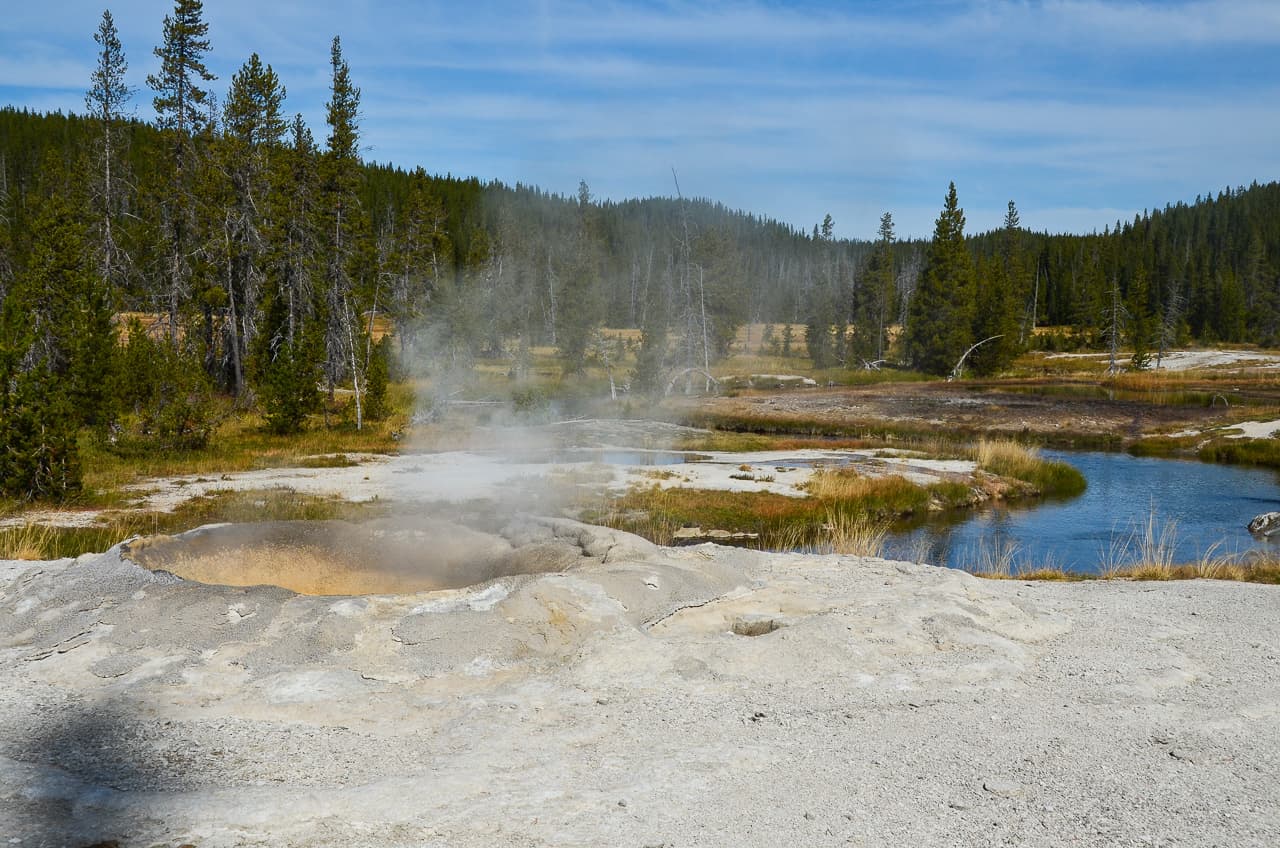 shoshone geyser basin, Yellowstone,