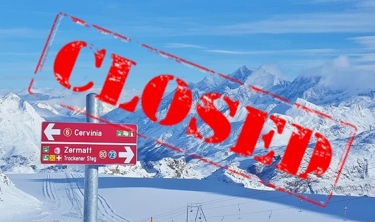 Ski Resorts In Italy Remain Closed As Government Postpones Opening Day 