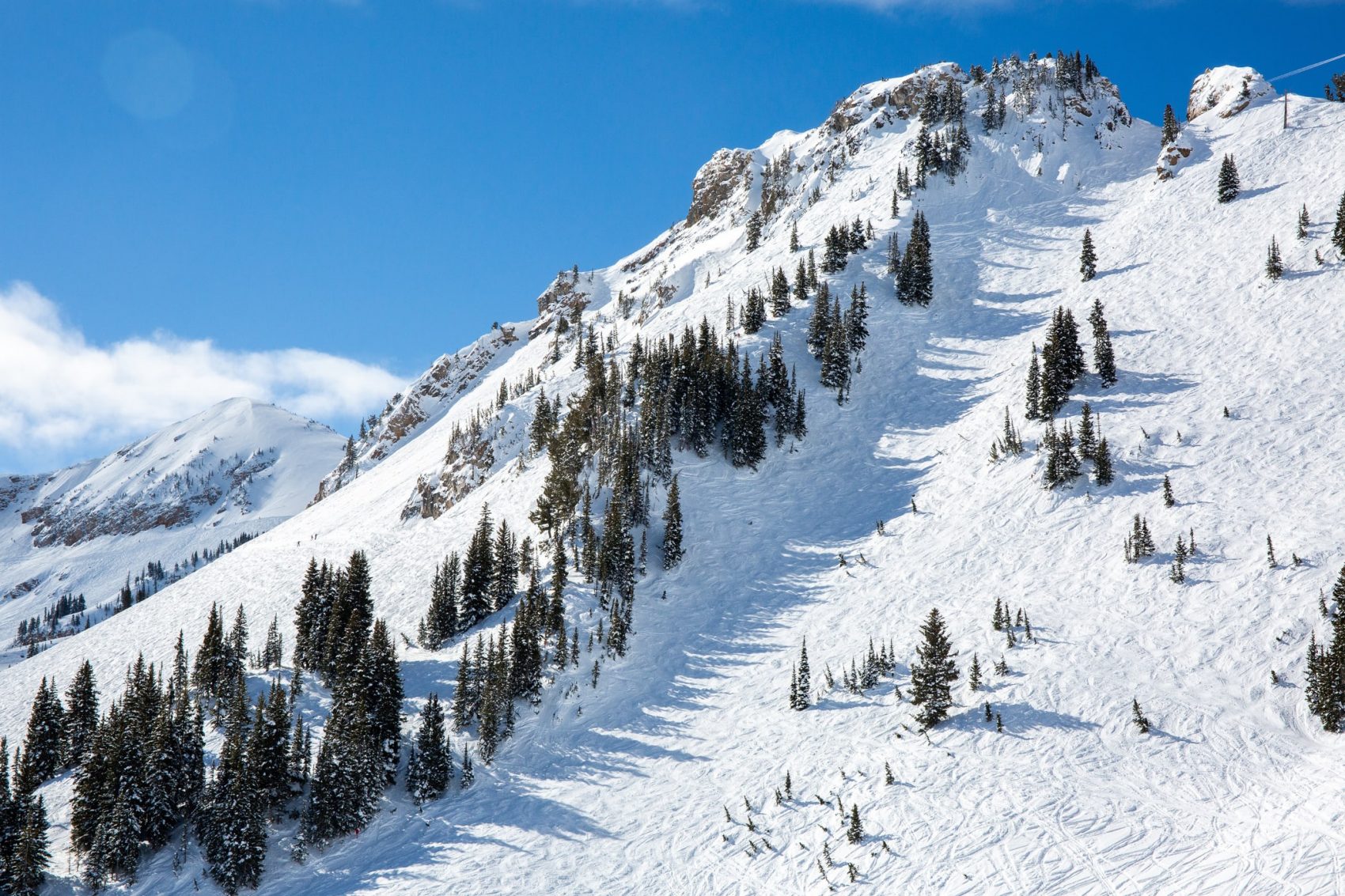 alta utah steep skiing