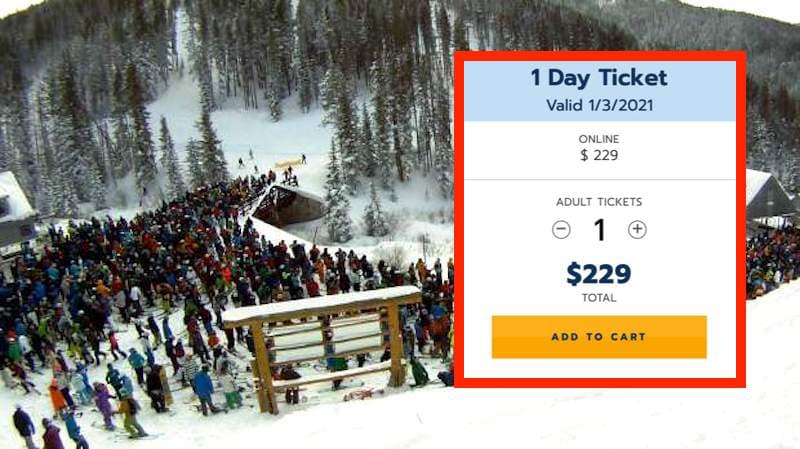 vail, lift lines, record high, prices, snowbrains