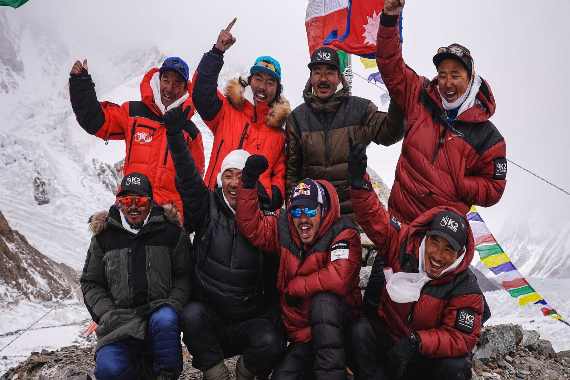 Nepali Climbers Make History With First Winter Ascent of K2, The Savage
