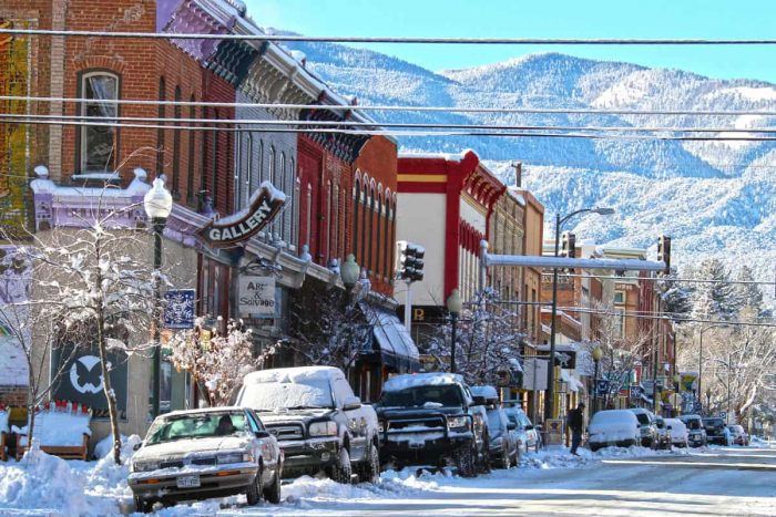 town, salida, colorado, 