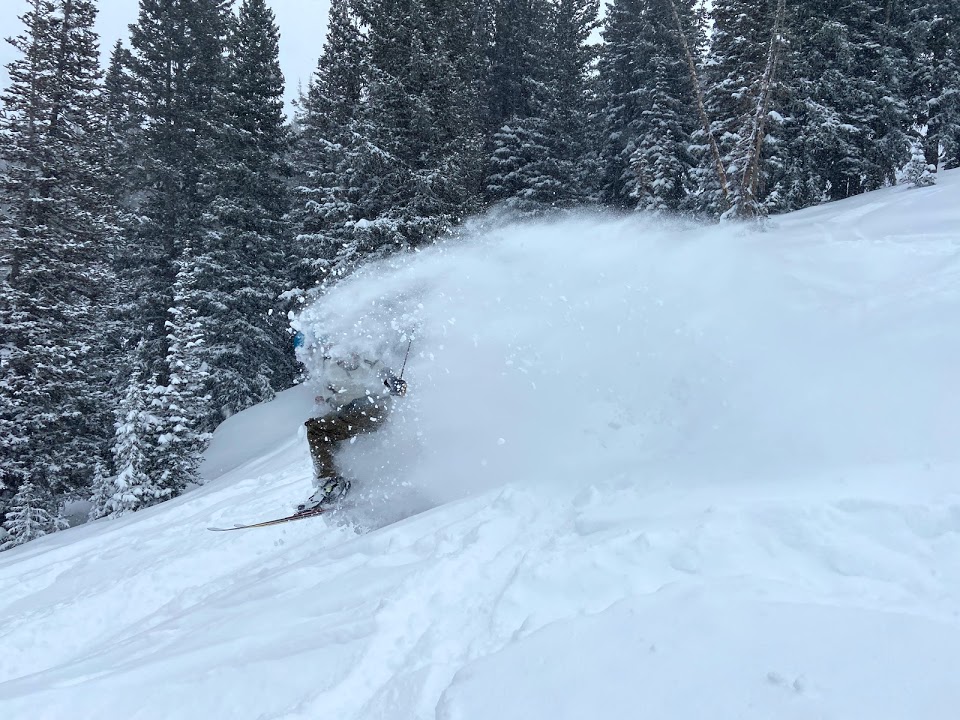 Powder Skiing