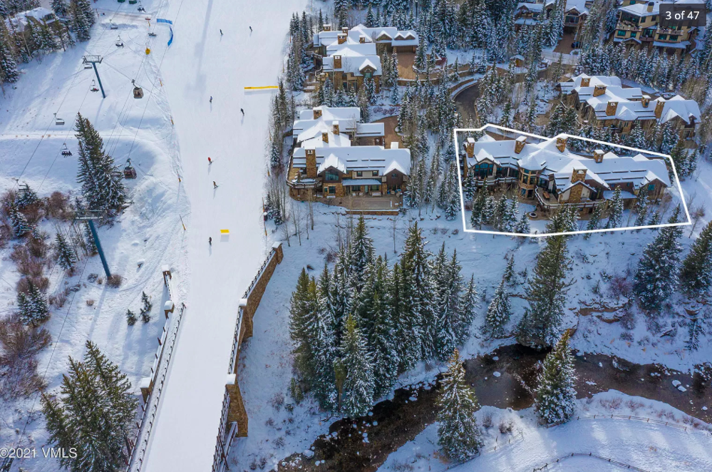 Aerial Photo of Vail