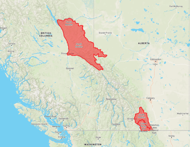 avalanche, canada