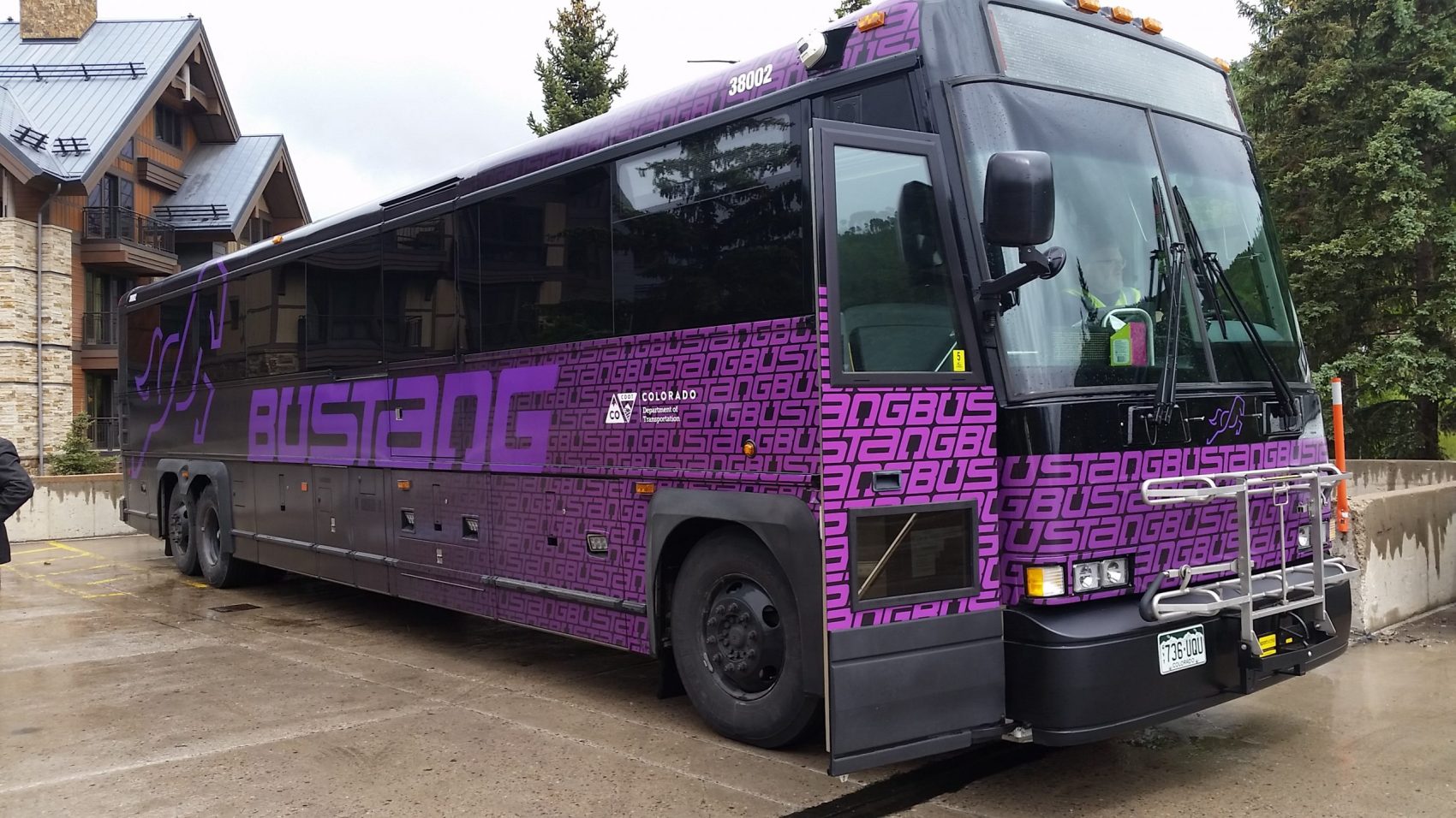 Bustang bus service that runs between Denver and the mountains
