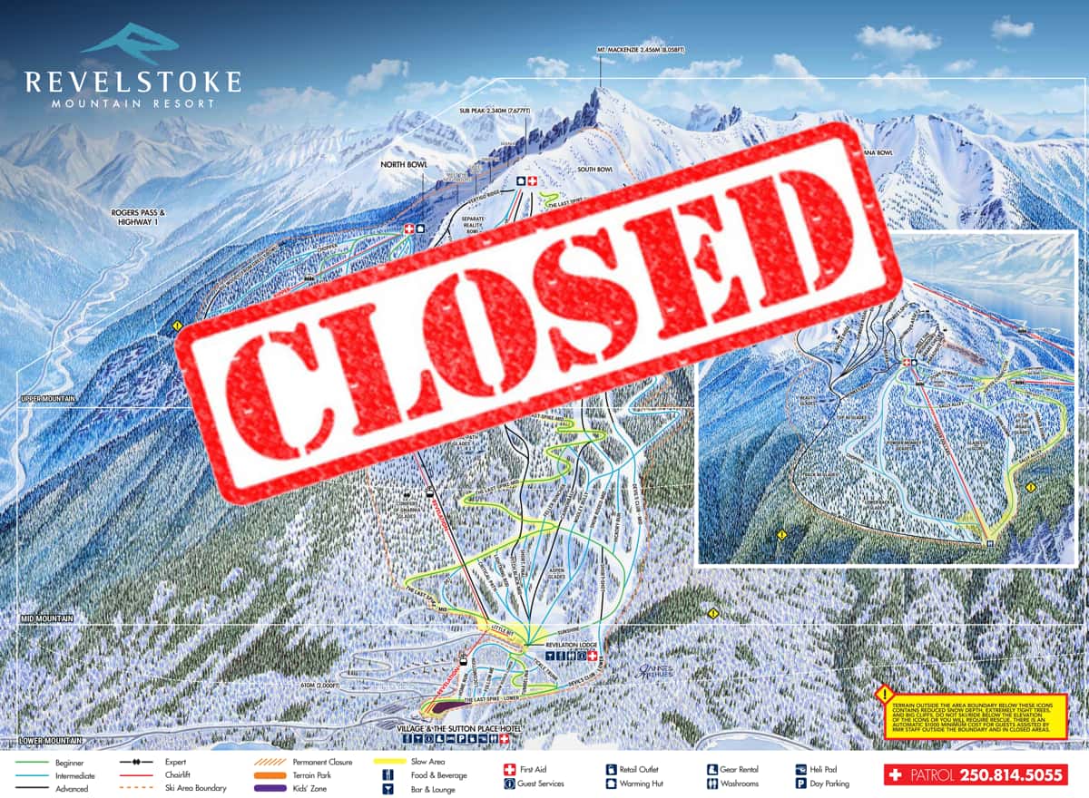 Revelstoke, British Columbia, covid-19, closed, 