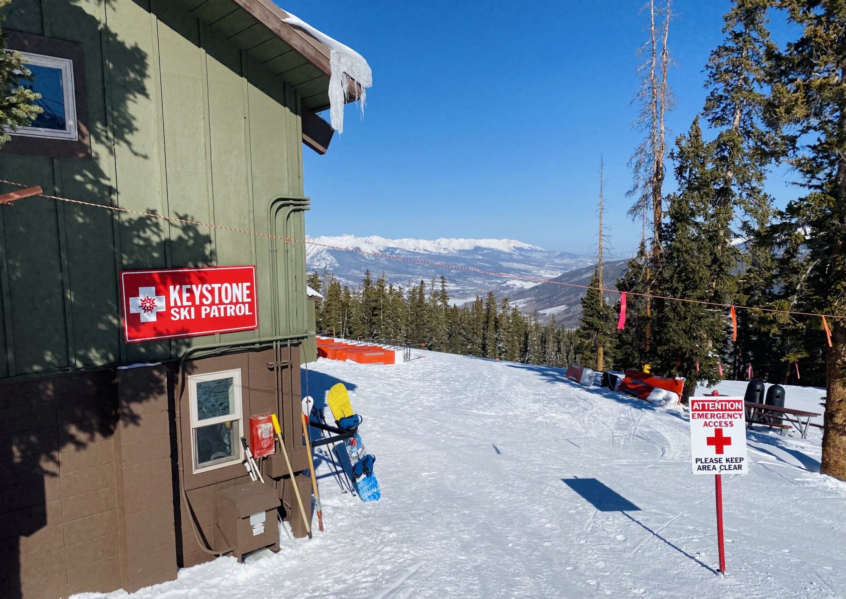 sindicalizar, sede da patrulha de esqui do Keystone Resort