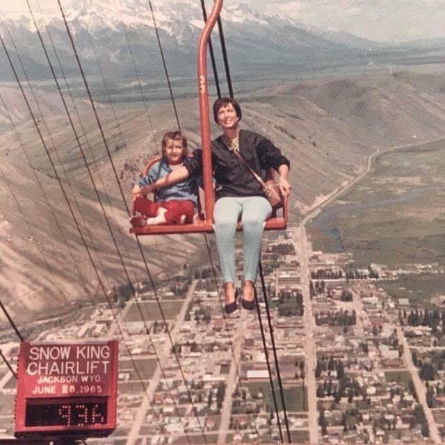 snow king, summit double, chairlift, Wyoming, Jackson Hole, 