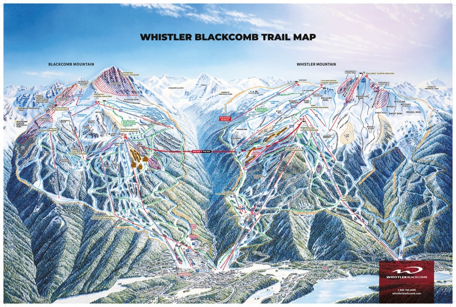Trail Map, whistler petition, 