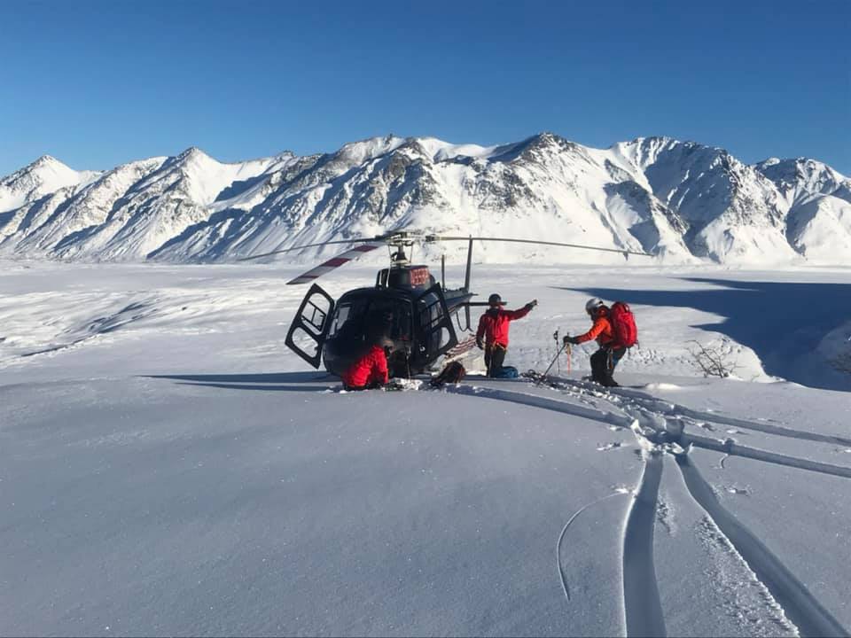 majestic Heli-ski, avalanche, Alaska,