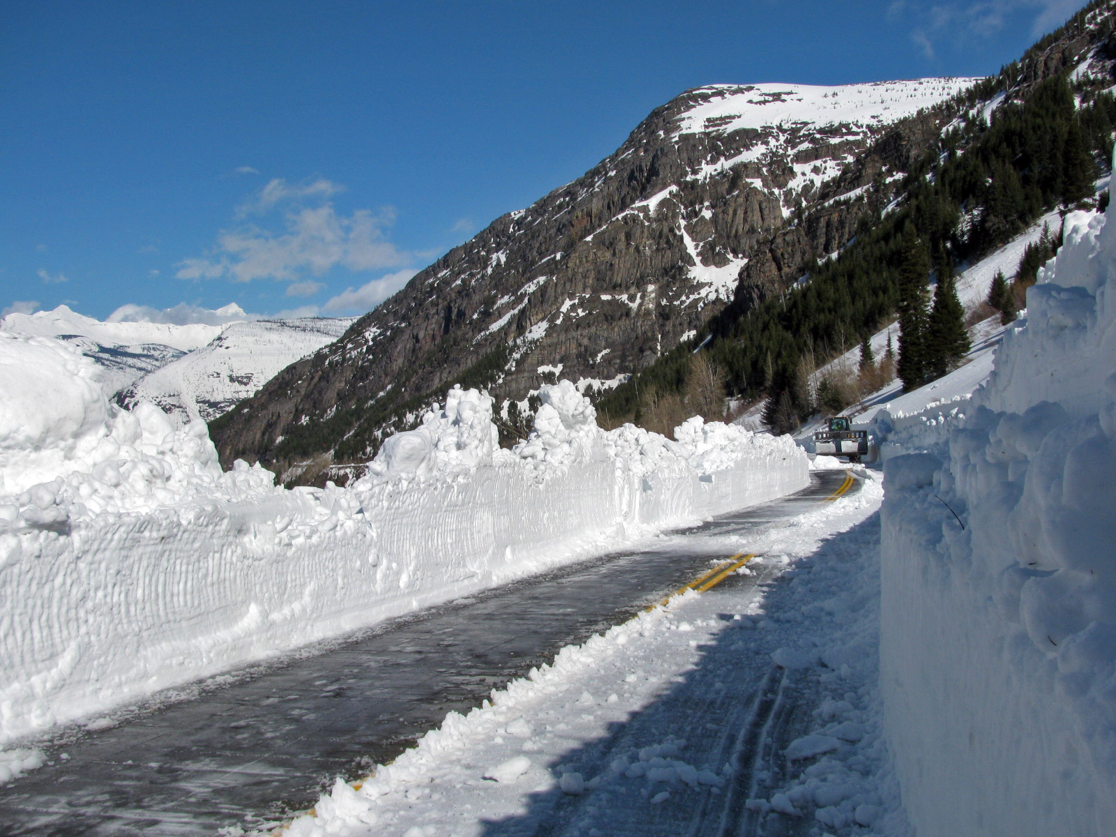 The Monumental Task of Plowing the GoingtotheSun Road in Glacier