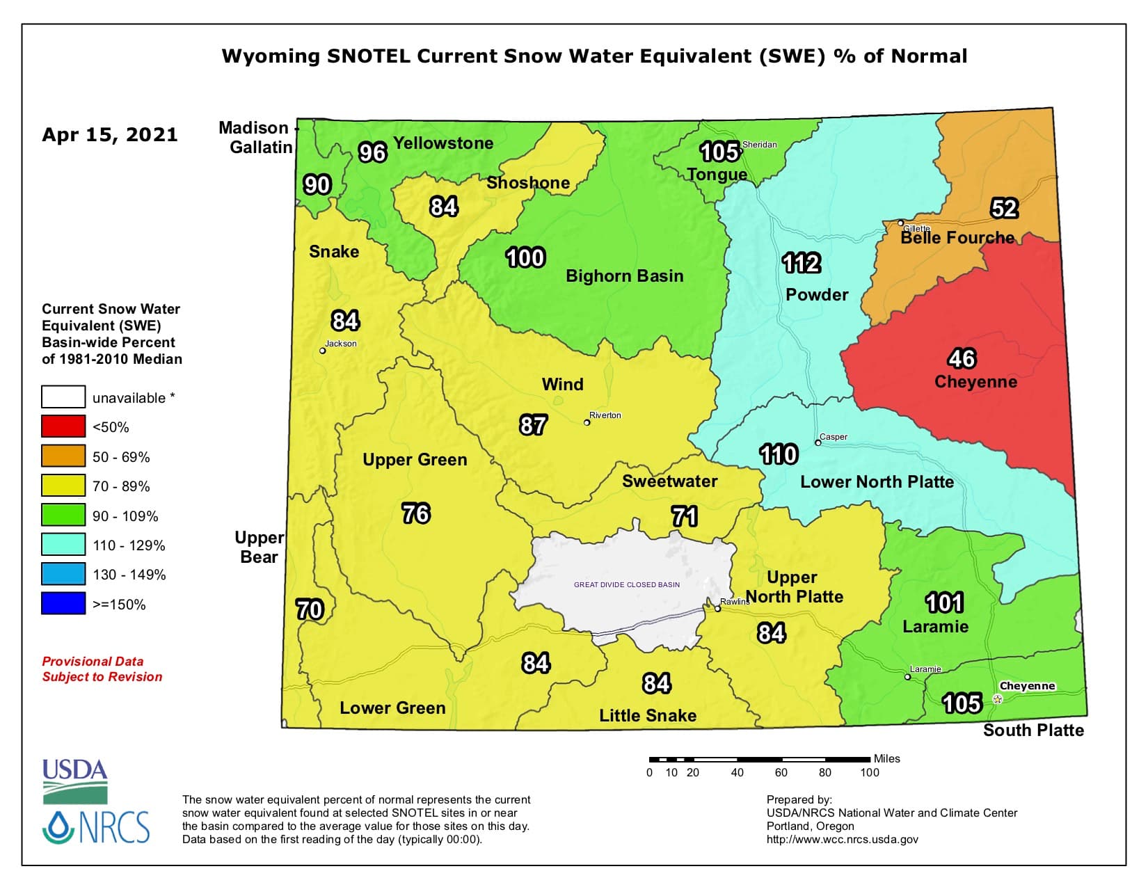 Wyoming, tetons, snowpack