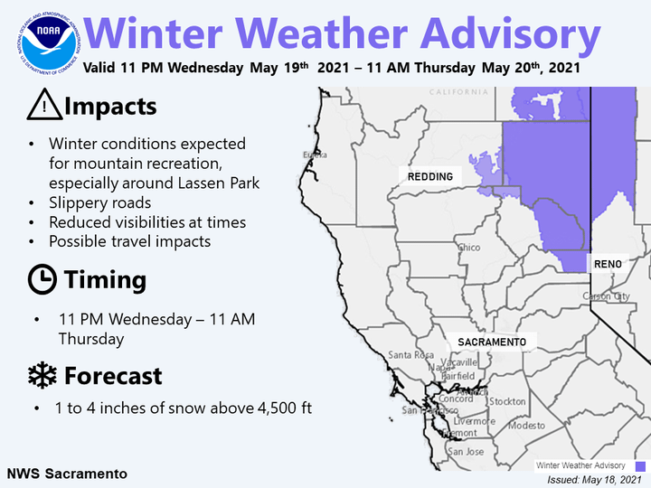 california, winter weather advisory,