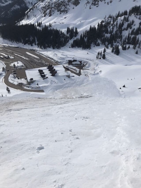 avalanche, eisenhower tunnel, colorado