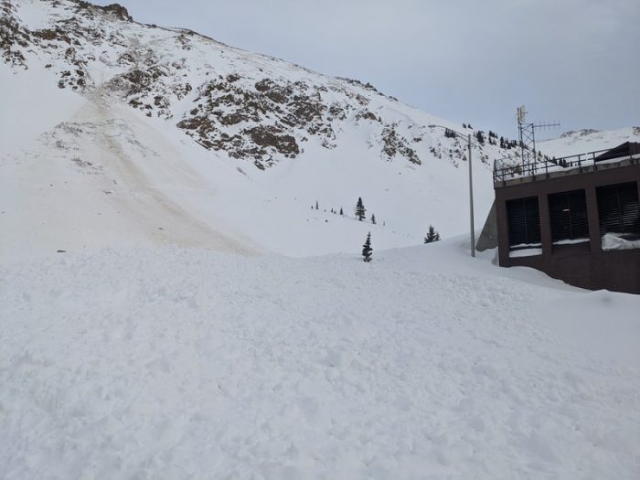 avalanche, eisenhower tunnel, colorado