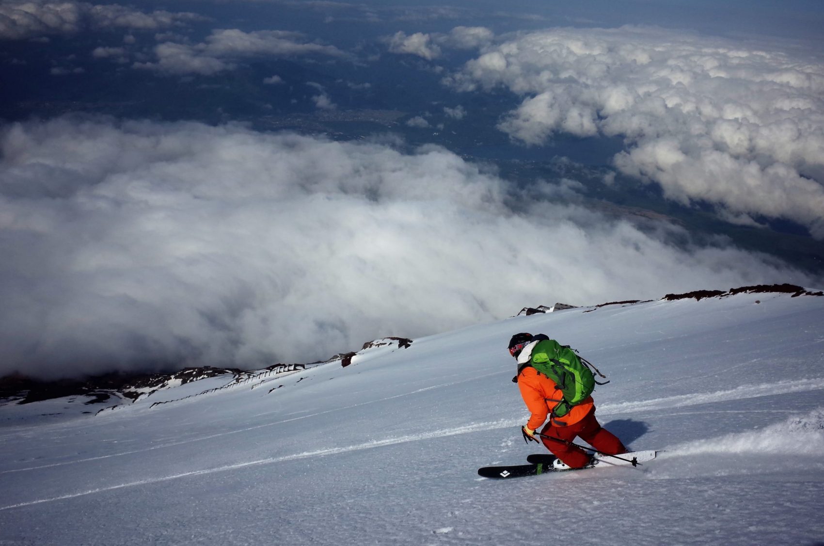 Mt. Fuji Trip Report Climbing and Skiing Japan's Highest Mountain