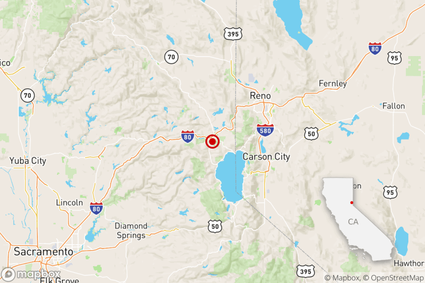 earthquake, california, Truckee,