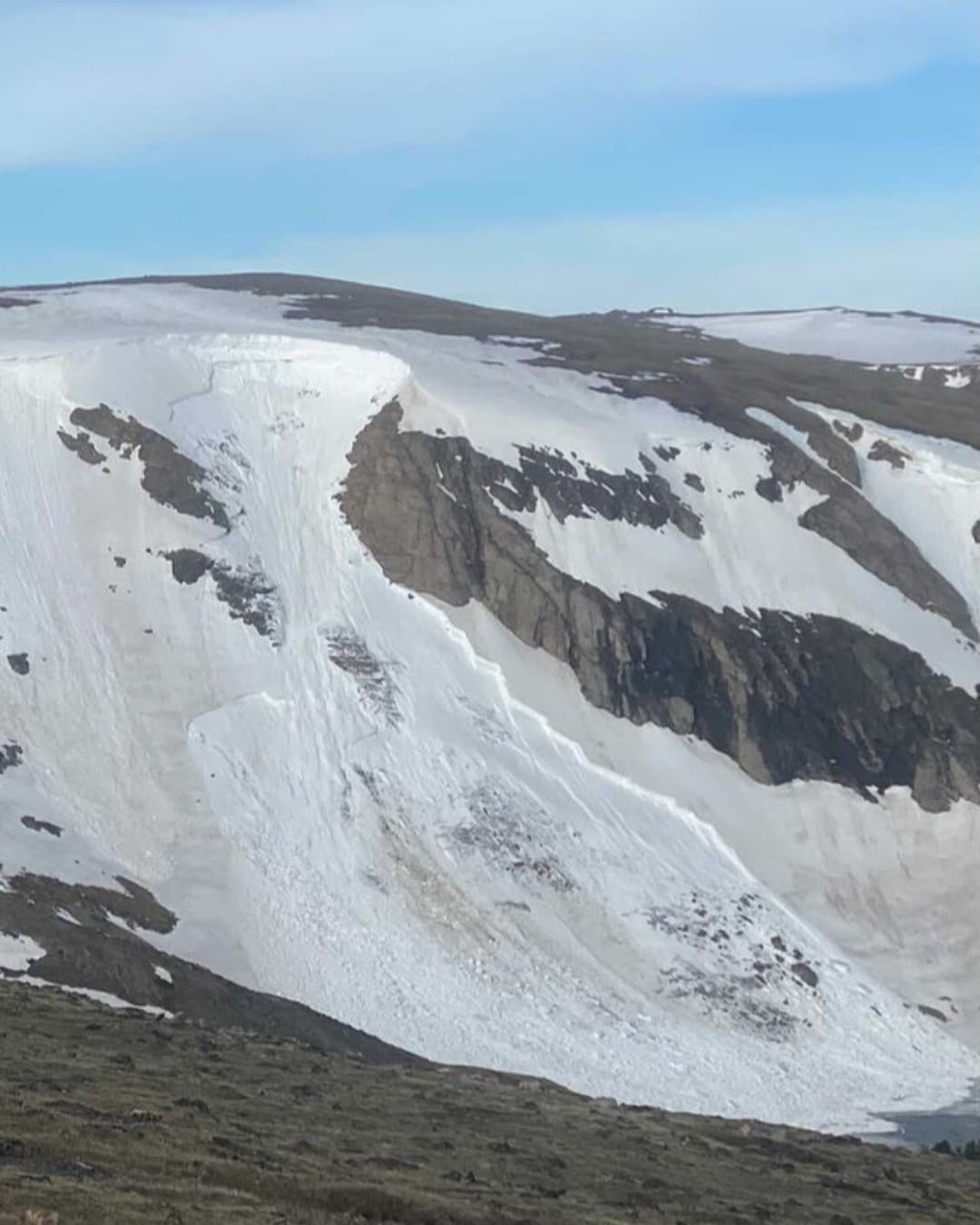 avalanche, bear tooth basin,