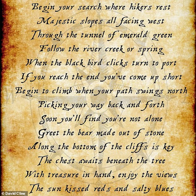 poem clues treasure map