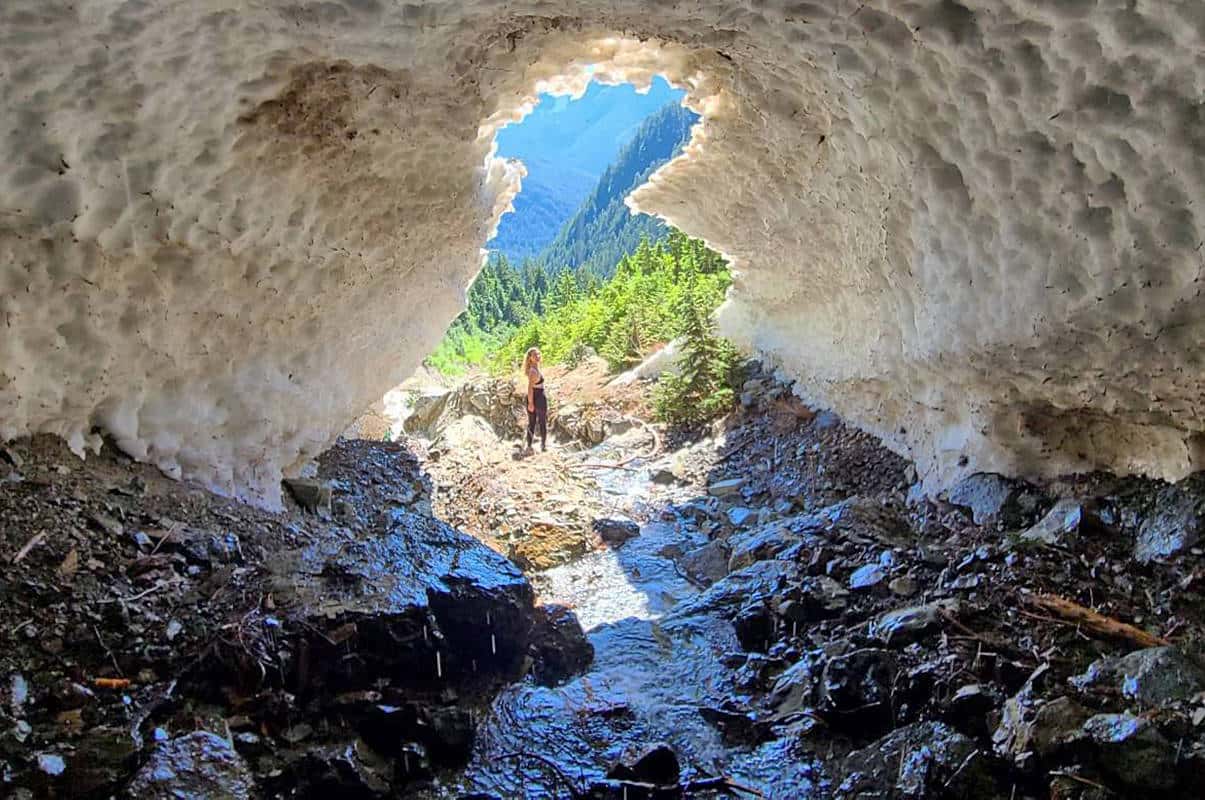 golden ears provincial park, ice cave, British Columbia