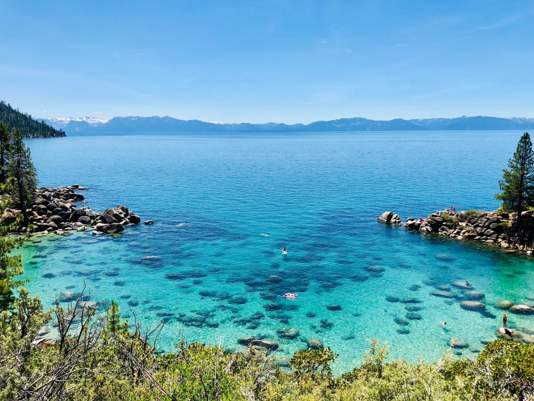 secret cove, Lake Tahoe, Nevada,