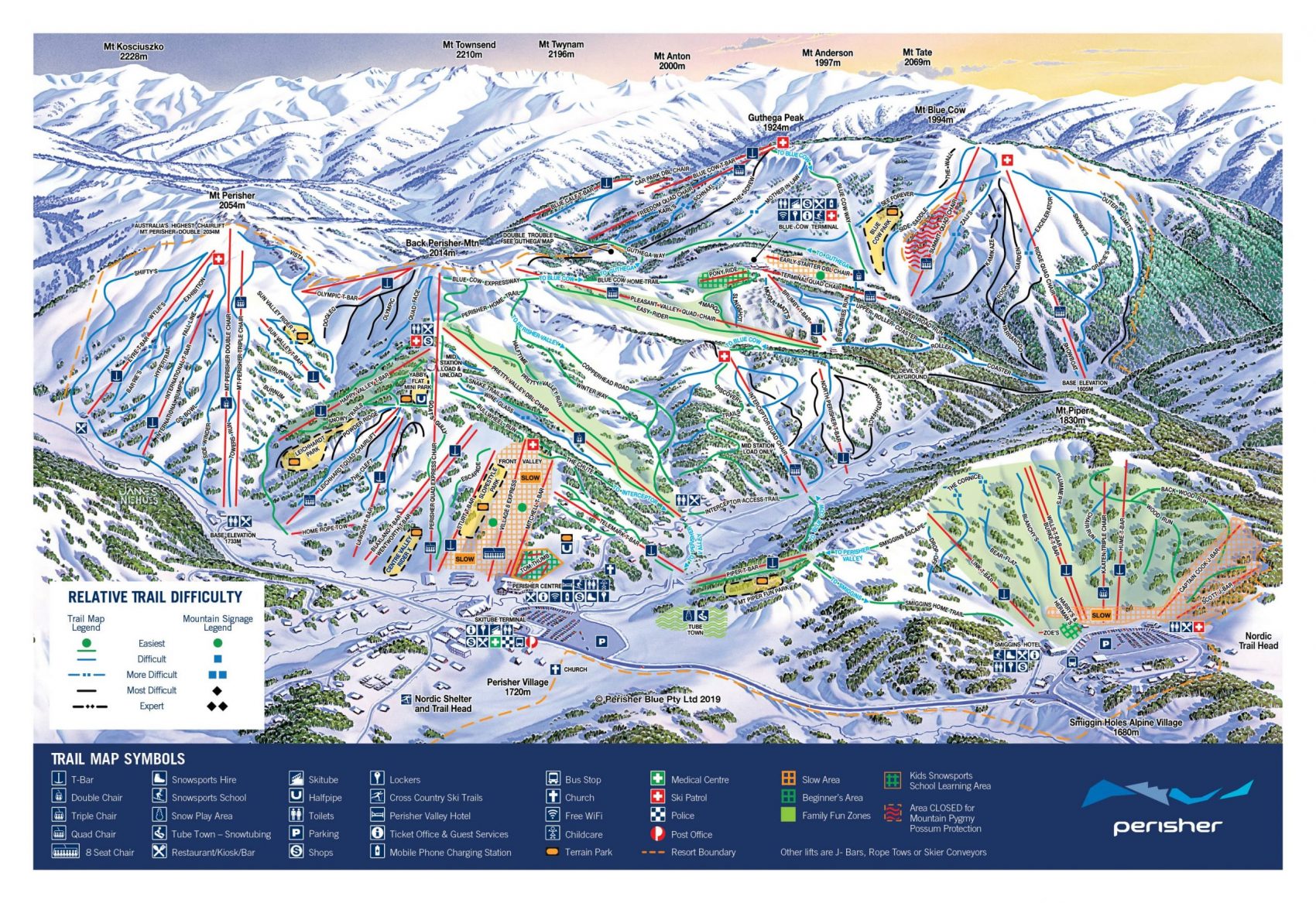 Perisher ski resort