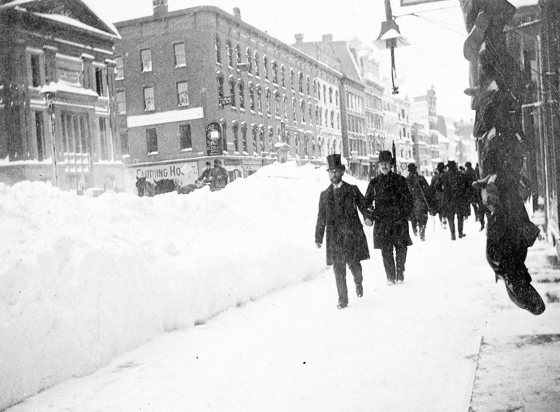 Brain Post: The Great Blizzard of 1888 - Deadliest Blizzard in US History - SnowBrains