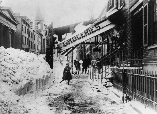 Great Groceries, great blizzard of 1888